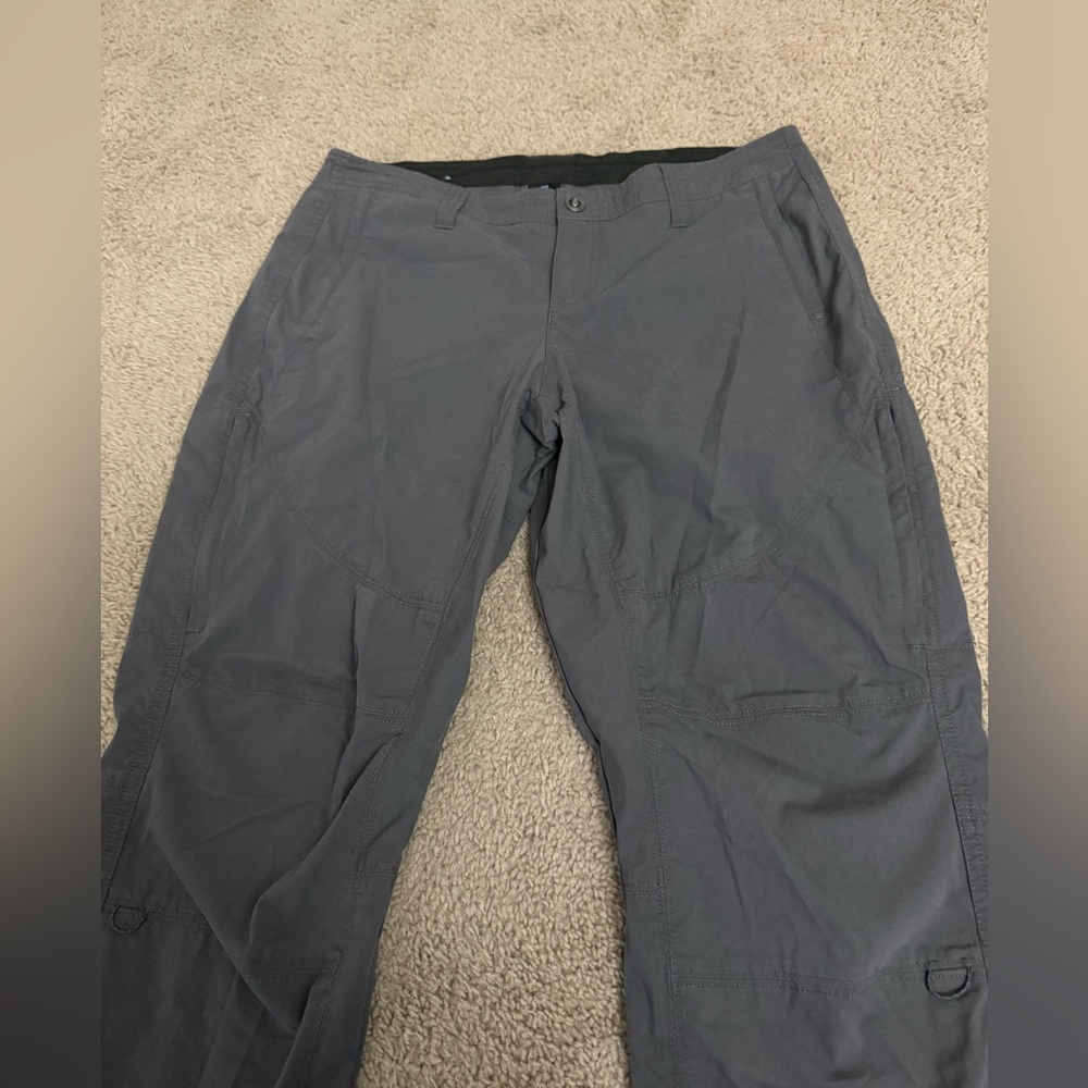 Kuhl Legendary Hiking Outdoor Pants Womens Size 14 Short Gray Cotton Nylon - Picture 3 of 7